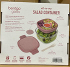 Bentgo Glass All-in-one Salad Container - Food Container - Lunch On The Go