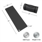 Camping Sleeping Mat Thick 1 25 Inch Padding Foam Travel 76 X 25 Pad For Tent