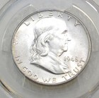 1948 P Franklin Half Dollar Pcgs Ms63fbl Full Bell Lines Frosty White Pq  m266c