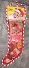 Retro Vtg 14  Mesh Net Christmas Stocking 1960s-80s Toys Games Dogs Gumby Pokey
