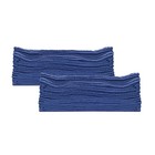500 New Industrial A-grade Shop Rags - Cleaning Towels Blue - Multipurpose Cloth
