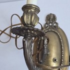 Vintage Corbett Lighting Brass Wall Sconce French Empire Neoclassical Candelabra