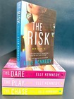 Briar U Series 4 Books Set By Elle Kennedy Dare  Play  Chase  Risk Pb Free Shipp