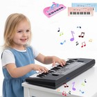37-key Kids Electronic Piano Keyboard With Microphone Musical Toy Educational Gi