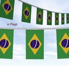          Wholesale Brazil Flag Bunting 50 Packs     10m   33ft Each   World Cup 2026