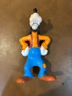 Vtg Lot Of 2 Rare 7  Disney Goofy Hands On Hips  gwarsh    Saying Hello Figurine