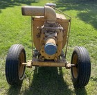 Ch e 4    Trash Pump Powered By Wisconsin Vh4d Gas 4 Cyl 30hp  Trailer Mounted