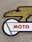Moto Ducati Eagle Embossed Aluminum Sign 22  Ducati North America Inc