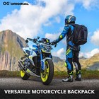 Og Original Ez-rider Pro Motorcycle Backpack Black Expandable 28-35l Motorbik   