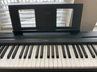 Yamaha P71 88-key Weighted Digital Piano  black    Stand   Pedal   Accessories
