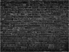 10x8ft Brick Backdrop Black Brick Wall Photography Backdrop Vintage Theme Sto   