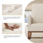 Modern Nursery Rocking Recliner Chair Comfortable Upholstered Baby Rocker