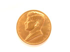 President Kennedy Bronze Commemorative Medal  Quote From Inaugural Address