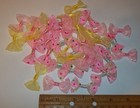 New 40  Printed Bows  Craft  Scrapbooking Etc  Embellishment New