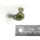 Ancient Roman Glass Unguentarium 1st 2nd Century Ad Green Vessel