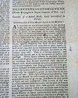 Rare Amercian Revolutionary War Philadelphia Pa Pennsylvania 1782 U s  Newspaper