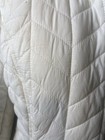 Guess Women s White Quilted Puffer Jacket Hooded Winter Coat