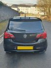 Vauxhall Corsa E Rear Bumper Spoilers - Splitters Gloss Black Inc Fixings Read  