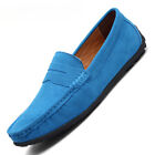Leather Male Casual Shoes Slip On Loafers Moccasins Driving Sneakers Walking