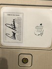 Framed Autographed Arnold Palmer  the Aug Nationals 35 26