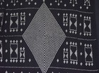 Egyptian Assuit Silver Metal   Net Tulle Fabric Wrap Shawl Scarf