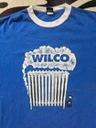 Vtg Extremely Rare Wilco Original T-shirt 90s L Men Blue Cotton Indy Country Usa