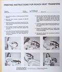 Original Vintage 1970s Heat Transfer   Madonna Poster 1  graphic 