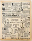 1901 Gas Lighting Fixtures Reproduction  Advertisement Sears Home Supply Dwu17b