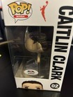 Caitlin Clark Signed Indiana Fever Funko Pop  02 Vinyl Figure With Psa Hologram