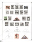 Collection  Liberia Part A Scott Pages  1892 1968  Cat  107  Mint   Used