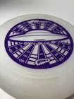Used Original Wham-o Frisbee Disc 10  Dyn-o-glo Glow In The Dark Ufo Purple
