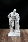 Farnese Hercules Miniature Statue     Hero Sculpture     Mythology Figurine -