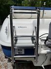 Cro 5 Step Folding telescoping Boat dock Ladder Fits Pontoon deck runabout Boats