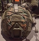 Nij Iiia Ballistic Helmet   Uv-5r Radio Uhmwpe F30 Comms Nav Light Iff U94 Ptt