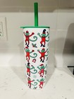 2025 Starbucks X Roller Rabbit Stainless Steel Tumbler Cup Green Monkey Mas