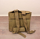 Vtg 1950s Belgian Armyheavy Duty  Rucksack Backpack Bag 50s