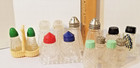 Vintage Mixed Lot Glass Salt   Pepper Shakers 7 Pairs