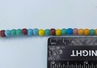 Vtg Venetian African Glass Trade Beads Mixed Colors 44   Strand Necklace