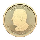 2025 1 2 Oz Canadian Maple Leaf Gold Coin  bu 