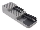 Joseph Knife Holder 9-load   Drawer Storage   Kitchen Organization  compact Gray