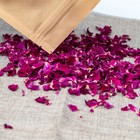 Red Rose Petal  Organic   Rosa Centifolia   Edible Dry Flower - Food Grade Herb