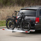 Black Widow Aluminum Double Ebike Or Fat Tire Bike Carrier     600 Lb  Capacity