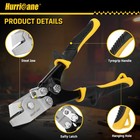 Sheet Metal V Notcher  Manual Hand Notcher Tool For Hvac Ductwork  Roofing      
