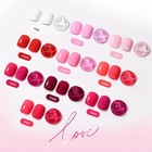 Jodsone 12 Pcs Gel Nail Polish Base Coat And Top Red Pink 10color-pink 
