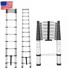 10 5 12 5 14 5ft Aluminum Non-slip Telescoping Ladder Extension Ladders Folding