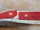 Wwii Japanese Army Ija Private Collar Rank Badge Pin Set L  k   