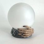 Fortune Teller Talking Crystal Ball With Hands On It Changes Colors Halloween