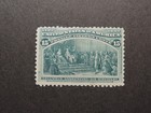 Us Stamp   Scott  238   1893   15c   Columbus   Announcing       Mnh      Xf