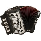 Hohner Panther Diatonic Accordion - Keys Of G c f - Black-new
