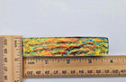 Fused Multicolor Handcrafted Dichroic Glass Genuine French Hair Barrette new